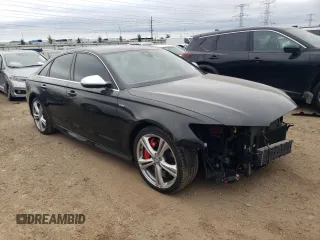 2018 Audi S6 Prestige with VIN WAUHFAFC0JN098747, listed as a Copart auction lot 73429434 with 90,453 mi miles and Salvage Title. Bid and sale history available at carsss.com. Image 4.