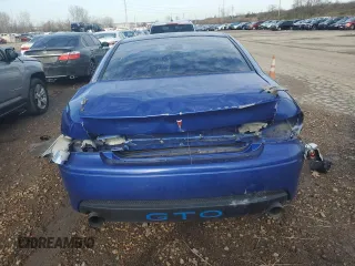 2006 Pontiac GTO with VIN 6G2VX12U86L495408, listed as a Copart auction lot 83582564 with 0 mi miles and Salvage Title. Bid and sale history available at carsss.com. Image 6.
