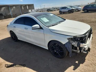 2018 Mercedes-Benz CLA 250 with VIN WDDSJ4GB4JN585633, listed as a Copart auction lot 48503485 with 71,954 mi miles and Salvage Title. Bid and sale history available at DreamBid. Image 4.