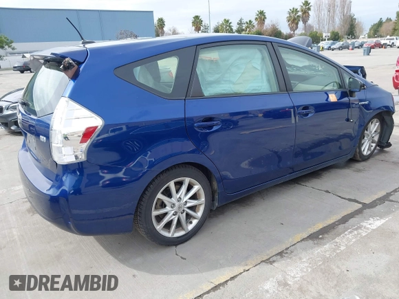 2014 Toyota Prius Two with VIN JTDZN3EU2E3291175, listed as a IAAI auction lot 41571352 with Not Provided miles and . Bid and sale history available at DreamBid. Image 4.