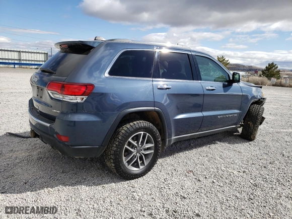 2021 Jeep Grand Cherokee Limited with VIN 1C4RJFBT5MC620975, listed as a Copart auction lot 47585315 with 59,303 mi miles and Salvage Title. Bid and sale history available at carsss.com. Image 3.