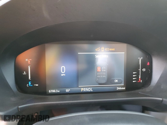 2023 Ford Escape Active with VIN 1FMCU0GZ8PUA68633, listed as a Copart auction lot 42631945 with 6,799 mi miles and Clean Title. Bid and sale history available at DreamBid. Image 9.