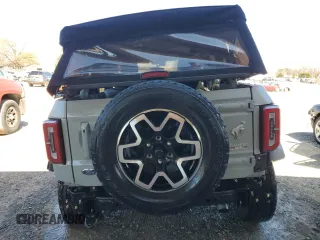 2022 Ford Bronco with VIN 1FMDE5BH8NLB16602, listed as a Copart auction lot 55650605 with 14,518 mi miles and Non Repairable. Bid and sale history available at carsss.com. Image 6.