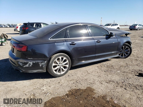 2017 Audi A6 Premium Plus with VIN WAUG8AFC5HN007620, listed as a Copart auction lot 72886802 with 107,851 mi miles. Bid and sale history available at carsss.com. Image 3.