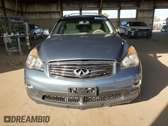 2008 Infiniti EX Journey with VIN JNKAJ09F28M361886, listed as a Copart auction lot 87043644 with 129,125 mi miles and Salvage Title. Bid and sale history available at DreamBid. Image 5.