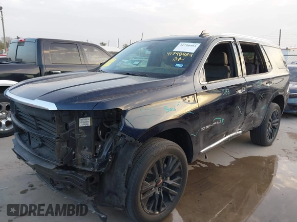 2021 GMC Yukon Denali with VIN 1GKS2DKL0MR336657, listed as a IAAI auction lot 41798484 with 1 mi miles. Bid and sale history available at carsss.com. Image 2.