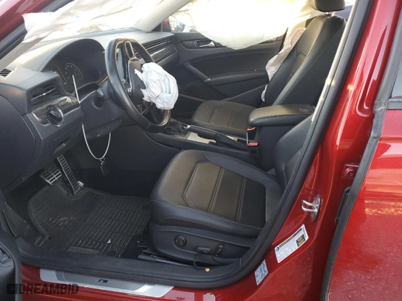 2020 Volkswagen Passat 2.0T R-Line with VIN 1VWMA7A39LC013846, listed as a Copart auction lot 81136504 with 90,752 mi miles and Salvage Title. Bid and sale history available at carsss.com. Image 7.