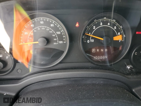 2016 Jeep Patriot Latitude with VIN 1C4NJRFB2GD668434, listed as a Copart auction lot 64205405 with 100,004 mi miles and Clean title. Bid and sale history available at DreamBid. Image 9.
