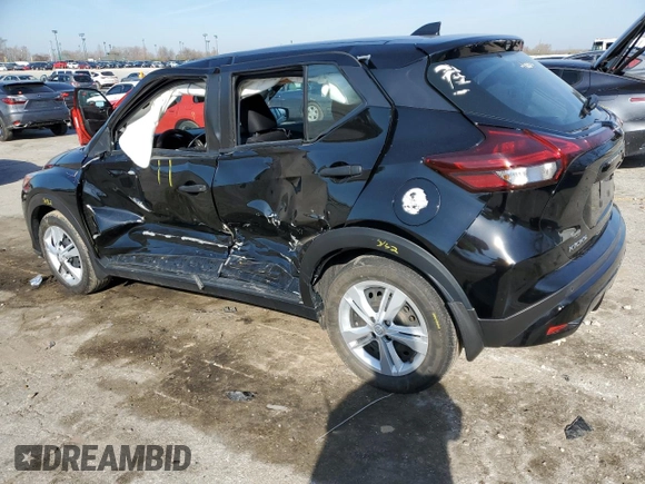 2022 Nissan Kicks S with VIN 3N1CP5BV7NL496197, listed as a Copart auction lot 50633005 with 31,517 mi miles and Salvage Title. Bid and sale history available at carsss.com. Image 2.