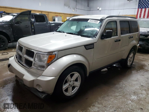 2008 Dodge Nitro SXT with VIN 1D8GU28K08W267122, listed as a Copart auction lot 46322805 with Not Provided miles and Clean Title. Bid and sale history available at DreamBid. Image 1.