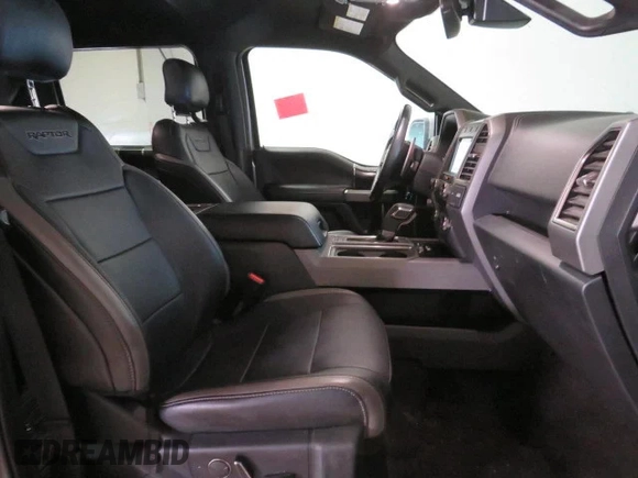 2017 Ford F-150 Raptor with VIN 1FTFW1RG7HFA87001, listed as a Copart auction lot 48576965 with 110,157 mi miles and Salvage Title. Bid and sale history available at carsss.com. Image 5.