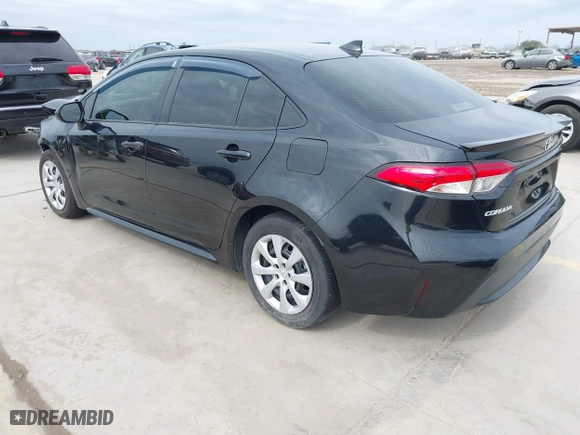 2020 Toyota Corolla LE with VIN JTDEPRAE5LJ081706, listed as a IAAI auction lot 41686857 with 38,430 mi miles. Bid and sale history available at carsss.com. Image 3.