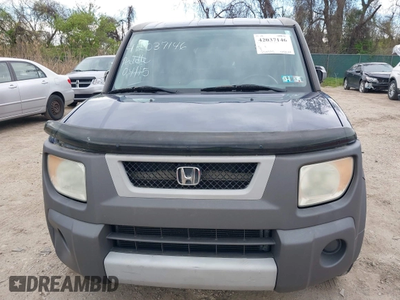 2003 Honda Element EX with VIN 5J6YH28583L015995, listed as a IAAI auction lot 42037146 with 250,595 mi miles and . Bid and sale history available at DreamBid. Image 6.