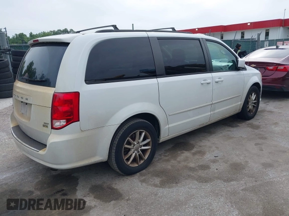 2014 Dodge Grand Caravan SXT z VIN 2C4RDGCG2ER181905, wystawiony jako IAAI lot #42354056 z przebiegiem 224 108 mil mil oraz . Historia ofert i sprzedaży dostępna na DreamBid. Obrazek 4.