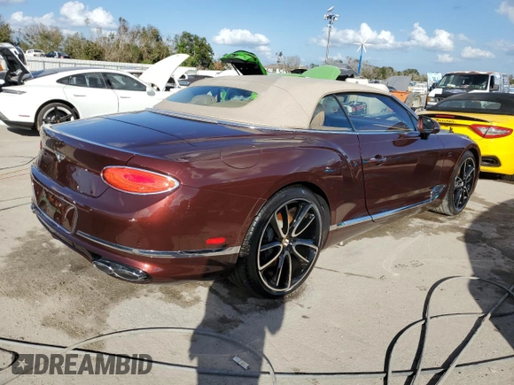 2020 Bentley Continental GT GT V8 z VIN SCBDG4ZGXLC078411, wystawiony jako Copart lot #75412244 z przebiegiem Nie podano mil oraz Nie do naprawy • Non repairable. Historia ofert i sprzedaży dostępna na DreamBid. Obrazek 3.