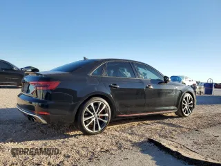 2018 Audi S4 Premium Plus with VIN WAUB4AF40JA002725, listed as a Copart auction lot 49363774 with 73,338 mi miles. Bid and sale history available at carsss.com. Image 3.