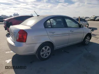 2010 Hyundai Accent GLS with VIN KMHCN4AC4AU426665, listed as a Copart auction lot 76063604 with 154,564 mi miles and Salvage Title. Bid and sale history available at carsss.com. Image 3.