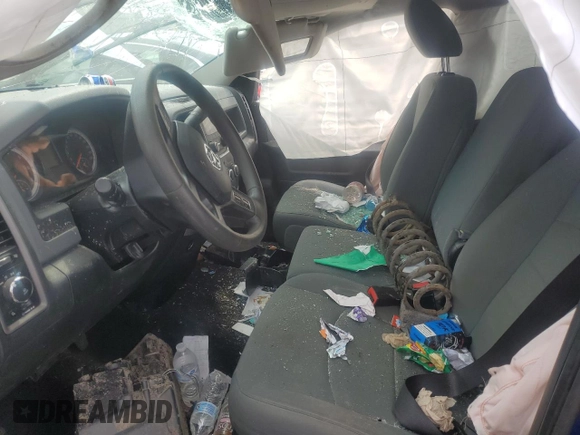 2018 Ram 1500 Express with VIN 1C6RR7FT1JS261304, listed as a Copart auction lot 60423875 with Not provided miles and Salvage title. Bid and sale history available at DreamBid. Image 7.