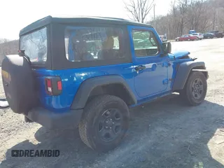 2021 Jeep Wrangler 80th Anniversary with VIN 1C4GJXAN4MW758747, listed as a IAAI auction lot 41787645 with 32,613 mi miles and . Bid and sale history available at DreamBid. Image 4.