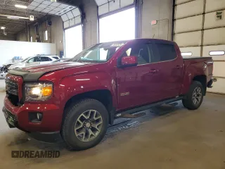 2018 GMC Canyon 4WD All Terrain with VIN 1GTG6CEN8J1244610, listed as a Copart auction lot 78262434 with 75,042 mi miles and Salvage title. Bid and sale history available at DreamBid. Image 1.