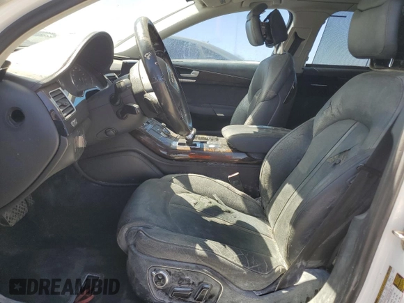 2012 Audi A8 L with VIN WAURVAFD2CN005083, listed as a Copart auction lot 55536025 with 172,865 mi miles and Clean Title. Bid and sale history available at carsss.com. Image 7.