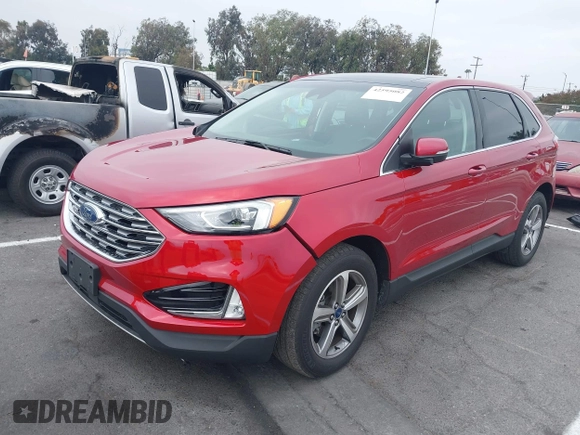 2020 Ford Edge SEL with VIN 2FMPK3J96LBA27824, listed as a IAAI auction lot 42595082 with 42,493 mi miles and . Bid and sale history available at DreamBid. Image 18.