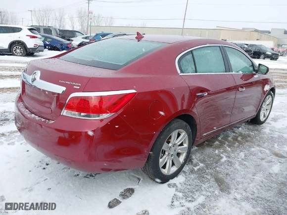 2011 Buick LaCrosse CXL with VIN 1G4GD5ED3BF261310, listed as a IAAI auction lot 41145361 with 171,342 mi miles. Bid and sale history available at carsss.com. Image 4.