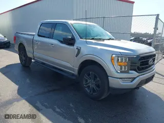2021 Ford F-150 XL with VIN 1FTFW1E52MFC44822, listed as a IAAI auction lot 41657464 with 83,994 mi miles. Bid and sale history available at carsss.com. Image 1.