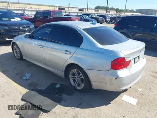 2008 BMW 3 Series 328i with VIN WBAVA37598NL56755, listed as a IAAI auction lot 41668770 with 170,122 mi miles. Bid and sale history available at carsss.com. Image 3.