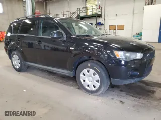 2011 Mitsubishi Outlander ES with VIN JA4AS2AWXBU023692, listed as a Copart auction lot 52717235 with 168,957 mi miles and Clean Title. Bid and sale history available at carsss.com. Image 4.