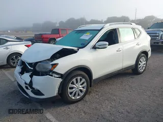 2016 Nissan Rogue SL with VIN 5N1AT2MT4GC771805, listed as a IAAI auction lot 41486830 with 117,381 mi miles. Bid and sale history available at carsss.com. Image 2.