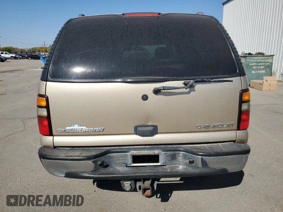 2005 Chevrolet Suburban LS with VIN 3GNFK16Z15G176484, listed as a Copart auction lot 74426024 with 248,137 mi miles and Salvage Title. Bid and sale history available at carsss.com. Image 6.