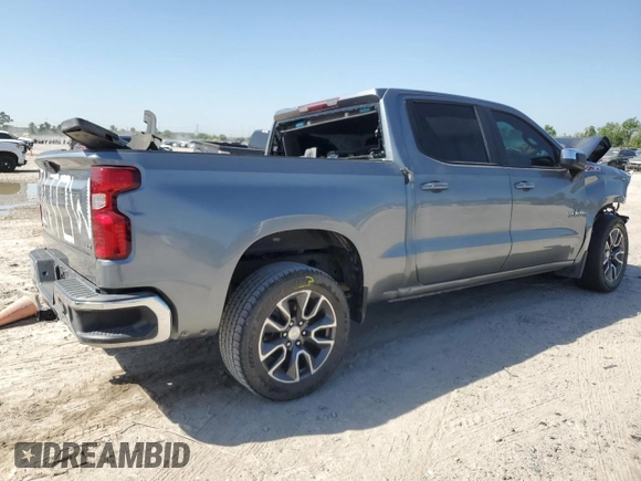 2020 Chevrolet Silverado 1500 LT with VIN 3GCUYDED2LG112375, listed as a Copart auction lot 52380105 with 61,054 mi miles and Salvage Title. Bid and sale history available at DreamBid. Image 3.