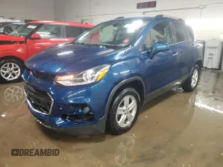 2020 Chevrolet Trax LT with VIN 3GNCJPSBXLL302413, listed as a Copart auction lot 50039855 with 71,139 mi miles and Clean Title. Bid and sale history available at carsss.com. Image 1.
