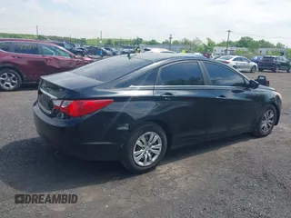 2013 Hyundai Sonata GLS with VIN 5NPEB4AC0DH566457, listed as a IAAI auction lot 42230391 with 126,107 mi miles and . Bid and sale history available at carsss.com. Image 4.