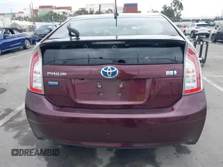 2013 Toyota Prius One with VIN JTDKN3DU1D5574074, listed as a IAAI auction lot 41894309 with 92,448 mi miles. Bid and sale history available at carsss.com. Image 16.