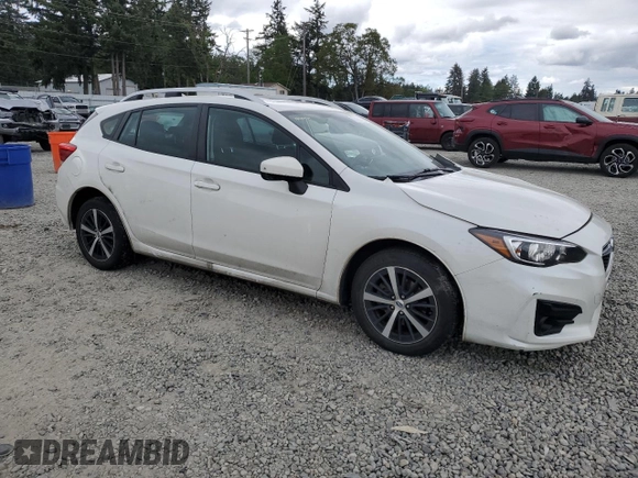 2019 Subaru Impreza Premium с VIN 4S3GTAD65K3739943, выставлен на аукционе Copart как лот 55350835 с пробегом 80 907 миль миль и Списание • Salvage title. История ставок и продаж доступна на DreamBid. Изображение 4.