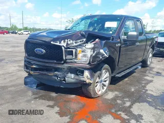 2018 Ford F-150 XL with VIN 1FTEX1EP4JFE00607, listed as a IAAI auction lot 42258768 with 89,273 mi miles and . Bid and sale history available at DreamBid. Image 2.