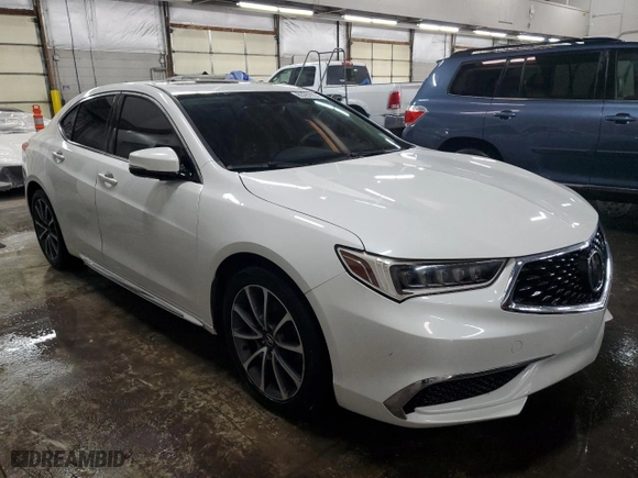 2018 Acura TLX w/Technology Pkg with VIN 19UUB2F5XJA012101, listed as a Copart auction lot 85282994 with 126,263 mi miles and Clean Title. Bid and sale history available at carsss.com. Image 4.