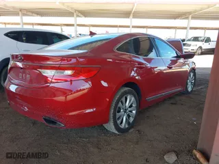 2013 Hyundai Azera with VIN KMHFG4JG5DA218679, listed as a IAAI auction lot 41889268 with 1 mi miles. Bid and sale history available at carsss.com. Image 4.