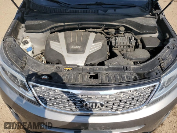 2014 Kia Sorento SX Limited z VIN 5XYKWDA77EG542661, wystawiony jako Copart lot #56428575 z przebiegiem 141 416 mil mil oraz Szkoda całkowita • Salvage title. Historia ofert i sprzedaży dostępna na DreamBid. Obrazek 11.