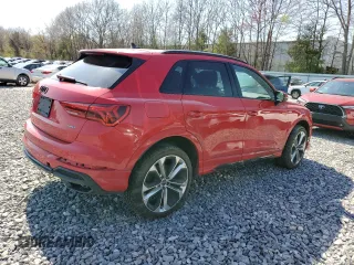 2022 Audi Q3 S line Premium Plus with VIN WA1EECF30N1031576, listed as a Copart auction lot 53605145 with 30,871 mi miles and Salvage title. Bid and sale history available at DreamBid. Image 3.