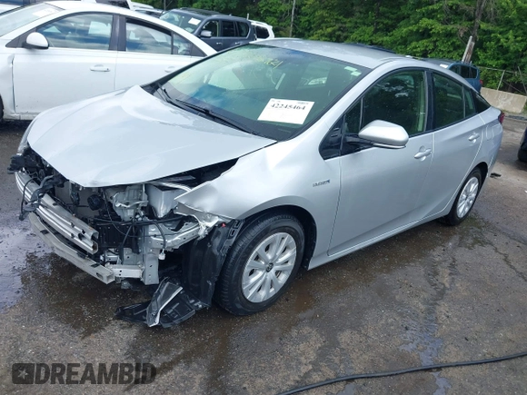 2022 Toyota Prius L Eco with VIN JTDKAMFU2N3161592, listed as a IAAI auction lot 42245464 with 146,891 mi miles and . Bid and sale history available at DreamBid. Image 18.