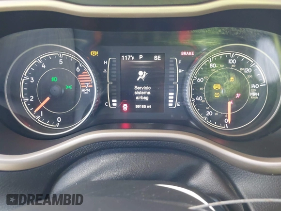 2018 Jeep Cherokee Latitude Tech Connect with VIN 1C4PJMCB7JD501896, listed as a IAAI auction lot 41872851 with 99,165 mi miles. Bid and sale history available at carsss.com. Image 7.