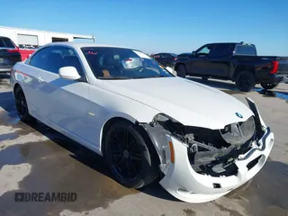 2011 BMW 3 Series 335i with VIN WBADX7C56BE743018, listed as a IAAI auction lot 41643116 with Not Provided miles and . Bid and sale history available at carsss.com. Image 1.