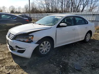 2013 Volkswagen Passat S with VIN 1VWAP7A33DC032489, listed as a Copart auction lot 50397525 with 118,665 mi miles and Salvage Title. Bid and sale history available at carsss.com. Image 1.