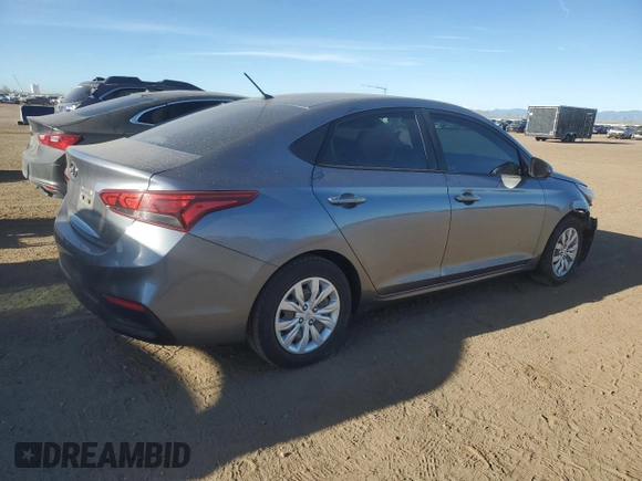 2019 Hyundai Accent SE with VIN 3KPC24A32KE080144, listed as a Copart auction lot 50579045 with 104,058 mi miles and Salvage Title. Bid and sale history available at carsss.com. Image 3.