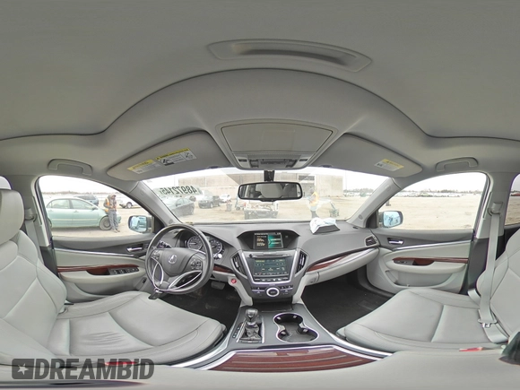2014 Acura MDX with VIN 5FRYD3H27EB015567, listed as a Copart auction lot 48972145 with 120,245 mi miles and Salvage Title. Bid and sale history available at carsss.com. Image 13.