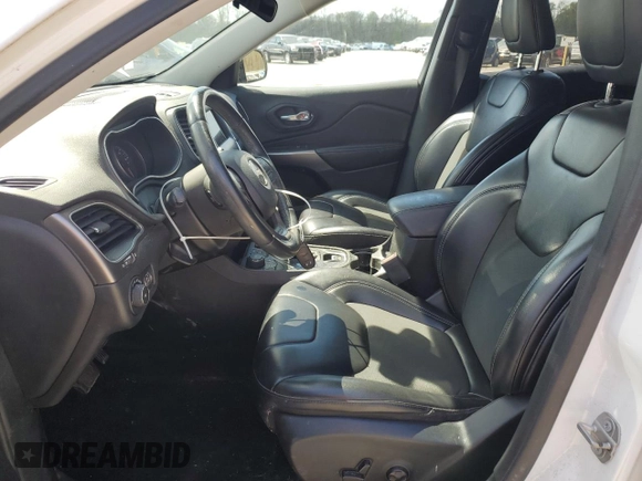 2019 Jeep Cherokee Latitude Plus with VIN 1C4PJMLB2KD199130, listed as a Copart auction lot 54549035 with 99,128 mi miles and Salvage Title. Bid and sale history available at carsss.com. Image 7.