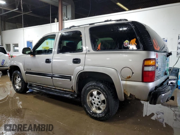 2002 Chevrolet Tahoe Z71 z VIN 1GNEK13Z62R120231, wystawiony jako Copart lot #58536675 z przebiegiem 194 981 mil mil oraz Czysty tytuł • Clean title. Historia ofert i sprzedaży dostępna na DreamBid. Obrazek 2.